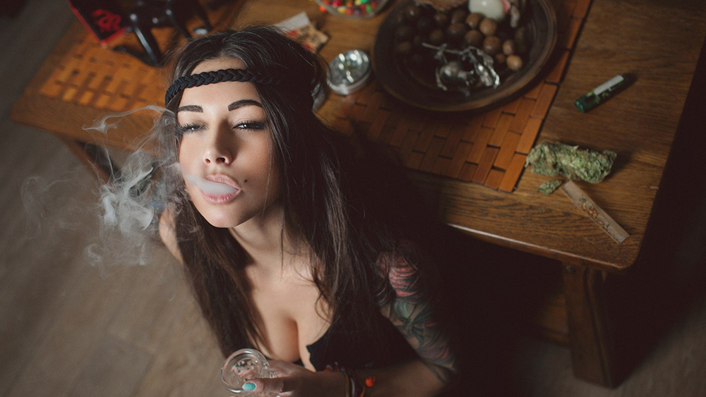 weed girl