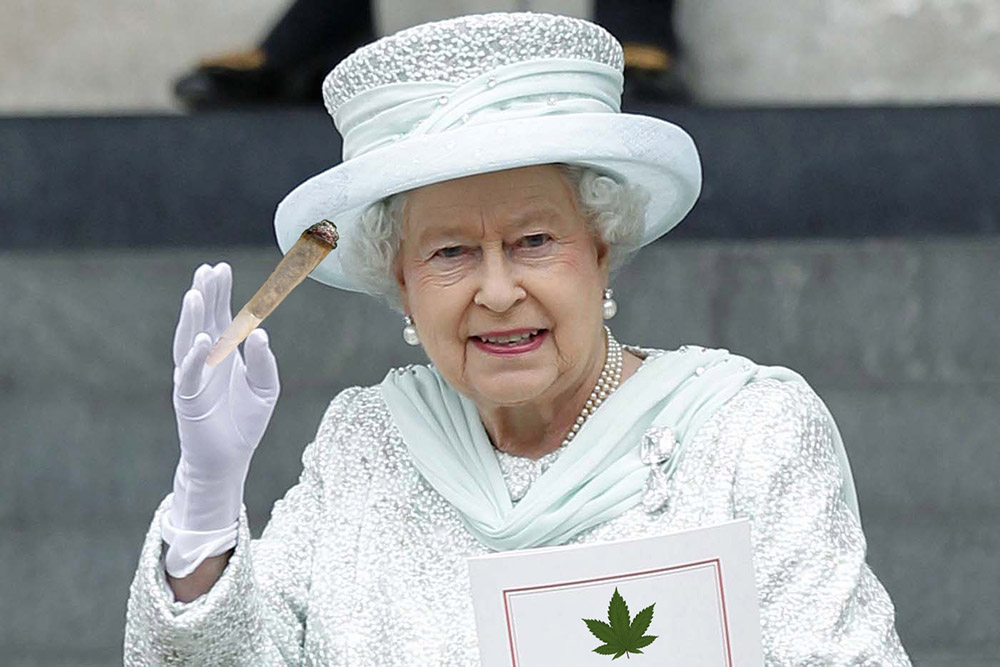 Cannabis Queen Elizabeth